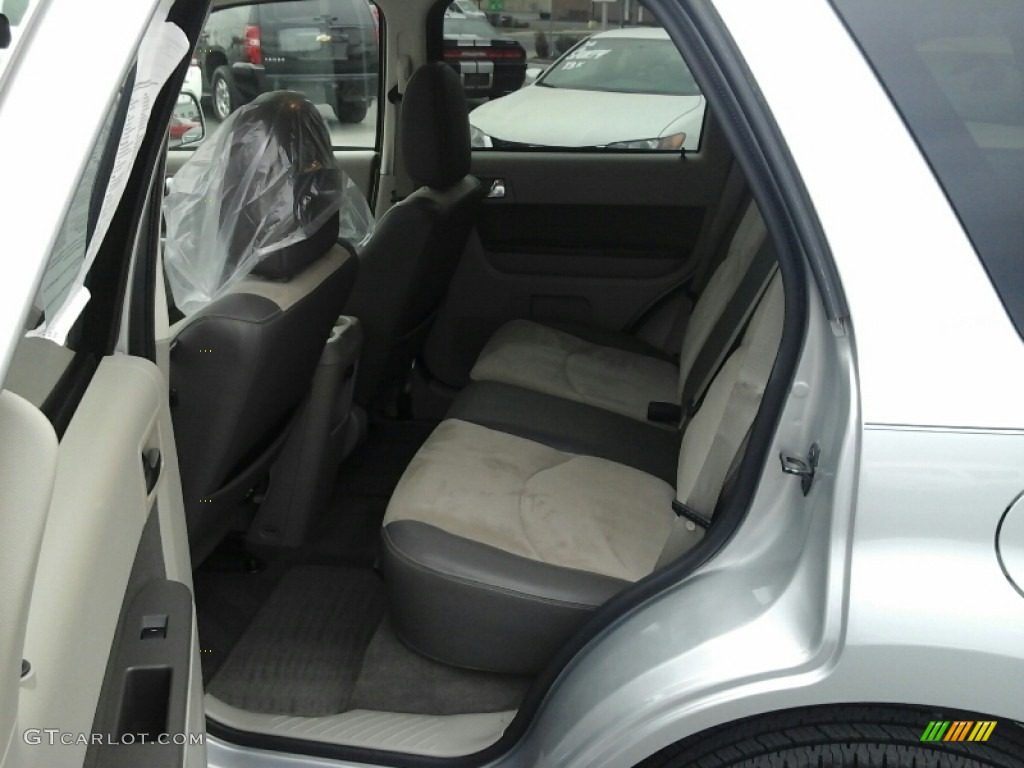 2009 Mariner Premier V6 - Brilliant Silver Metallic / Cashmere Leather/Charcoal Black photo #9