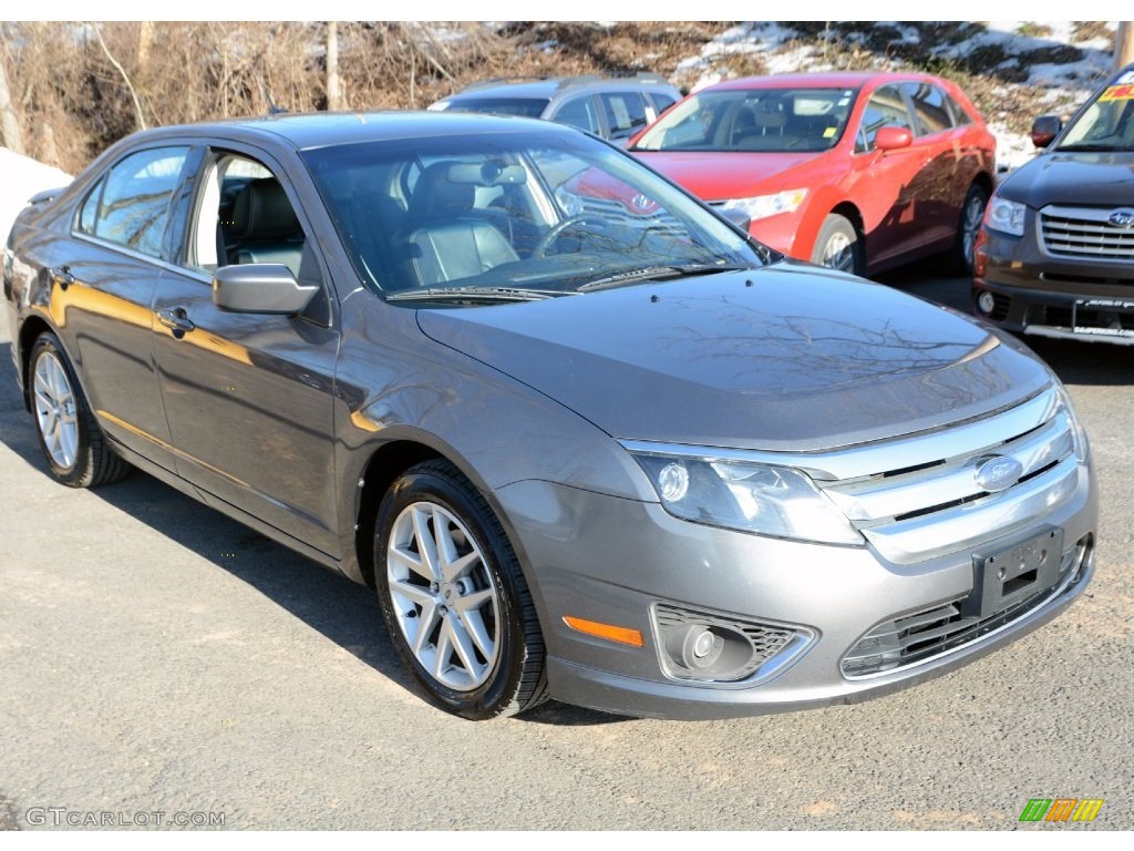 2010 Fusion SEL - Sterling Grey Metallic / Charcoal Black photo #3