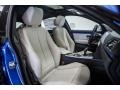 2016 BMW 4 Series Ivory White Interior Front Seat Photo