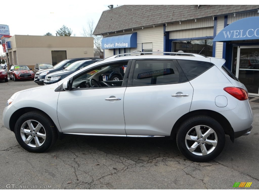 2010 Murano SL AWD - Brilliant Silver Metallic / Black photo #11