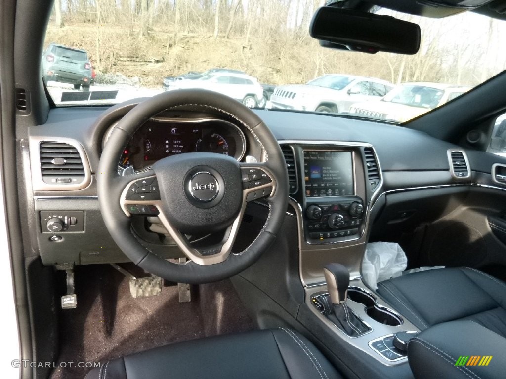 Black Interior 2016 Jeep Grand Cherokee Limited 4x4 Photo #110434114