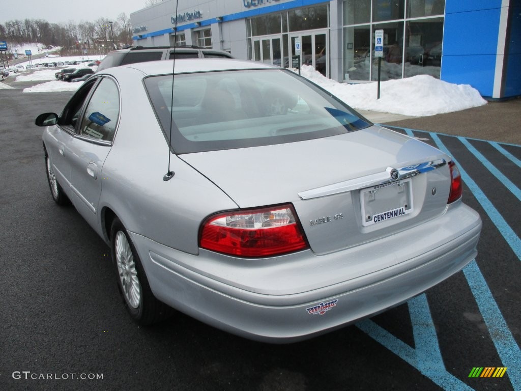 2005 Sable GS Sedan - Silver Frost Metallic / Medium Graphite photo #4