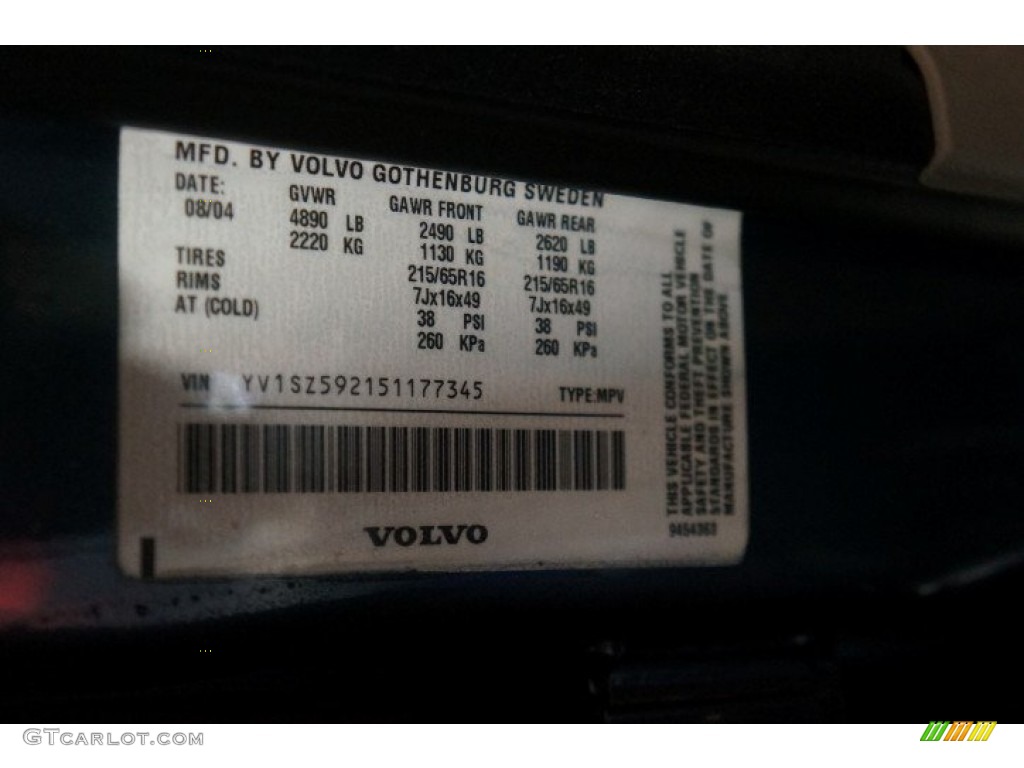 2005 XC70 AWD - Barents Blue Metallic / Taupe photo #17