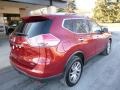 2014 Cayenne Red Nissan Rogue SL AWD  photo #2