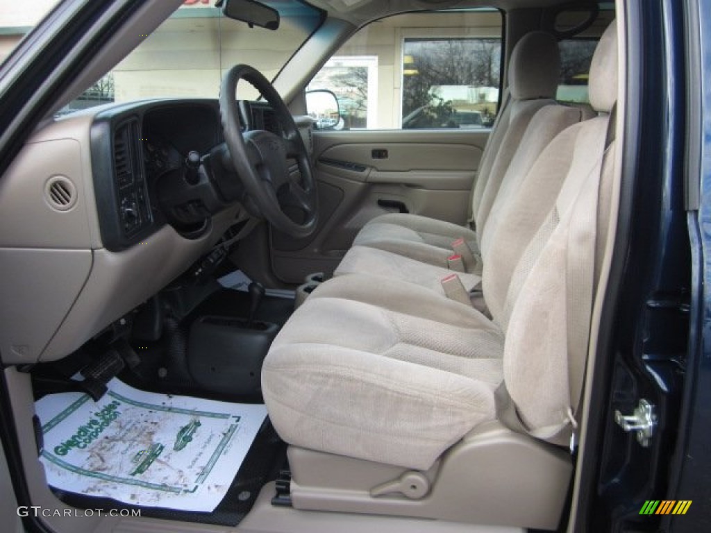 2007 Silverado 2500HD Classic LS Crew Cab 4x4 - Dark Blue Metallic / Tan photo #11