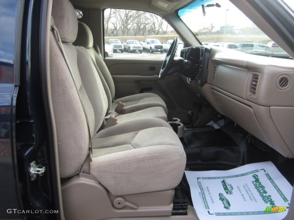 2007 Silverado 2500HD Classic LS Crew Cab 4x4 - Dark Blue Metallic / Tan photo #15