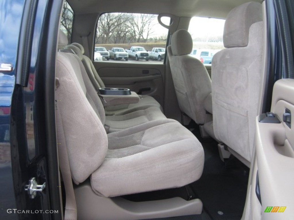 2007 Silverado 2500HD Classic LS Crew Cab 4x4 - Dark Blue Metallic / Tan photo #18