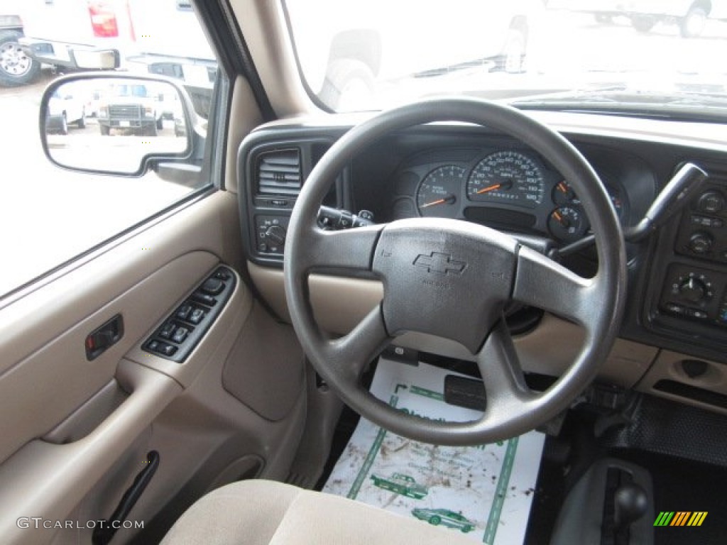 2007 Silverado 2500HD Classic LS Crew Cab 4x4 - Dark Blue Metallic / Tan photo #19