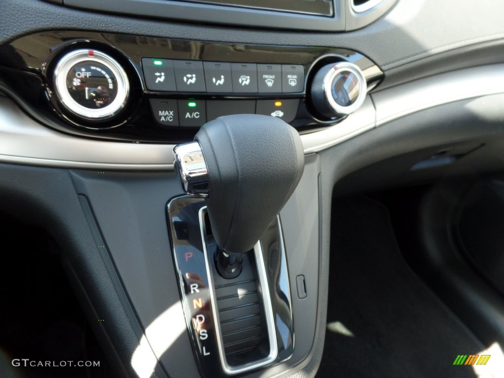 2016 CR-V EX - Obsidian Blue Pearl / Gray photo #20