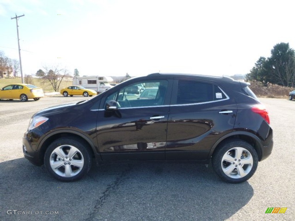 2016 Encore Convenience AWD - Rosewood Metallic / Ebony photo #3