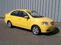 Summer Yellow - Aveo LS Sedan Photo No. 1