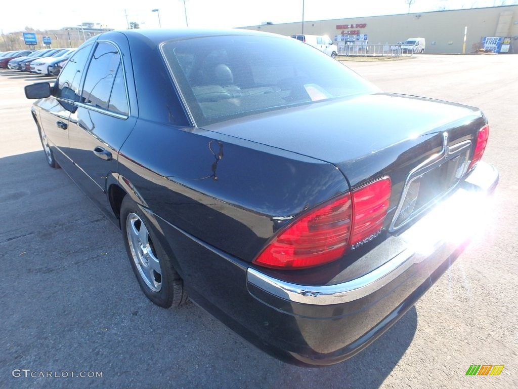2001 LS V8 - Black / Deep Charcoal photo #2