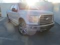 2016 Ingot Silver Ford F150 XLT SuperCrew 4x4  photo #2