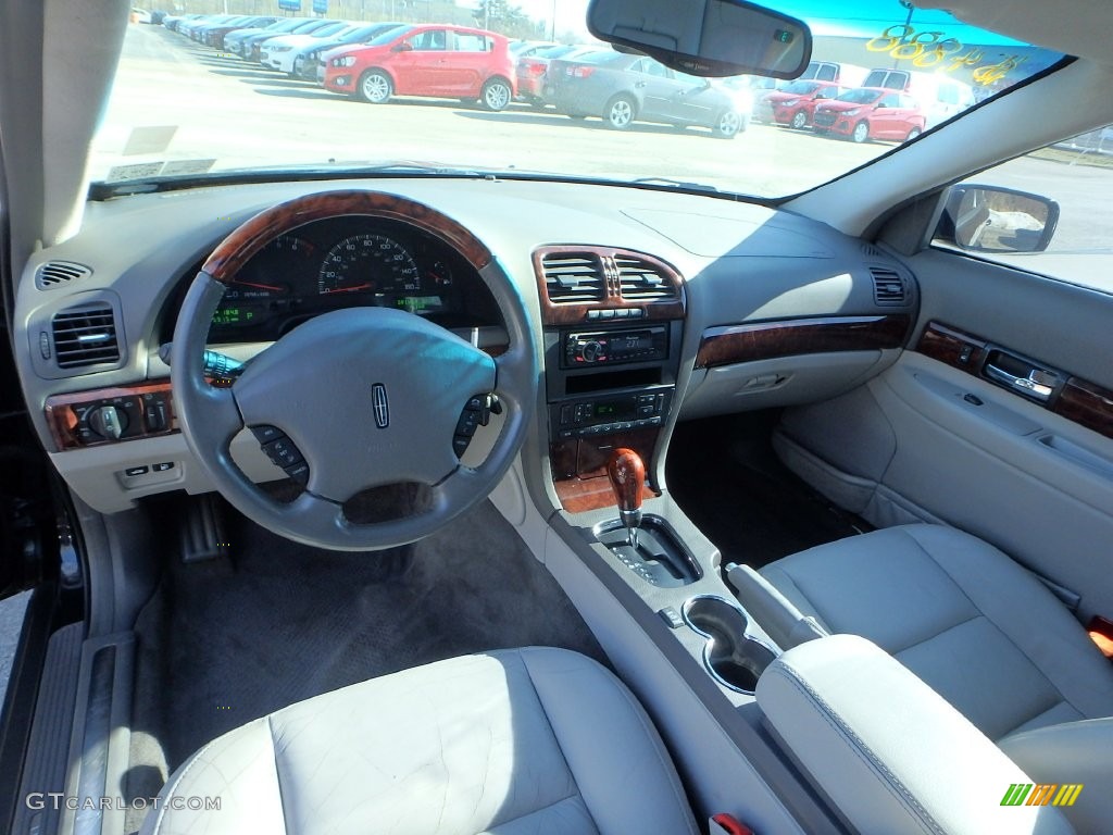2001 LS V8 - Black / Deep Charcoal photo #10
