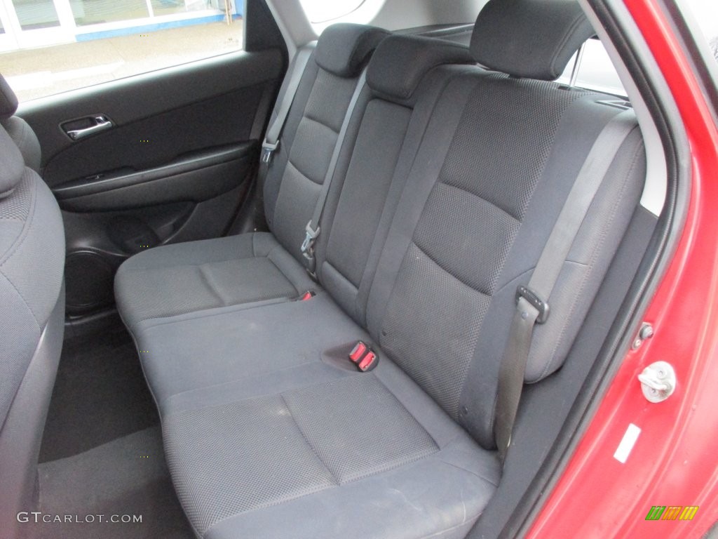 2009 Elantra Touring - Chilipepper Red / Black photo #22