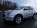 2016 Silver Ice Metallic Chevrolet Equinox LT AWD  photo #1