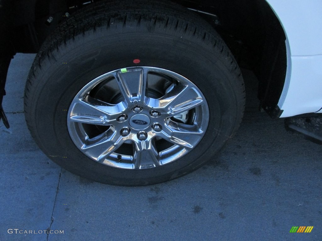 2016 F150 XLT SuperCrew - Oxford White / Medium Earth Gray photo #11