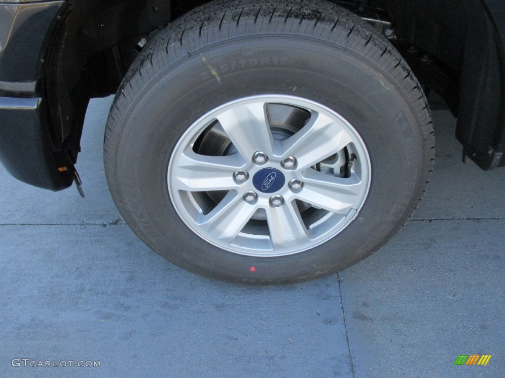2016 F150 XL SuperCab - Shadow Black / Medium Earth Gray photo #11