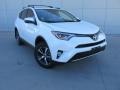 2016 Super White Toyota RAV4 XLE  photo #2