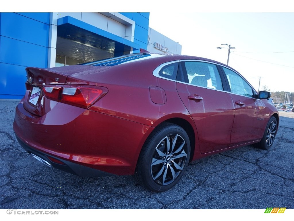 2016 Malibu LT - Crystal Red Tintcoat / Jet Black photo #7