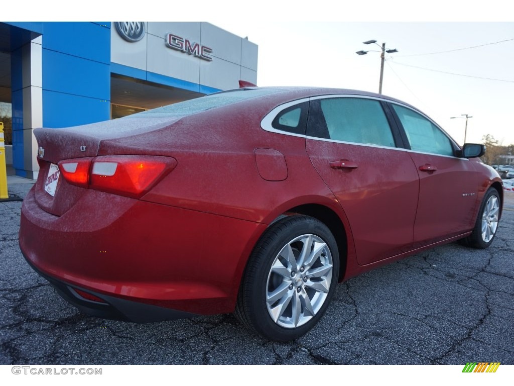 2016 Malibu LT - Crystal Red Tintcoat / Jet Black photo #7