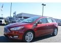 Ruby Red - Focus Titanium Hatch Photo No. 3