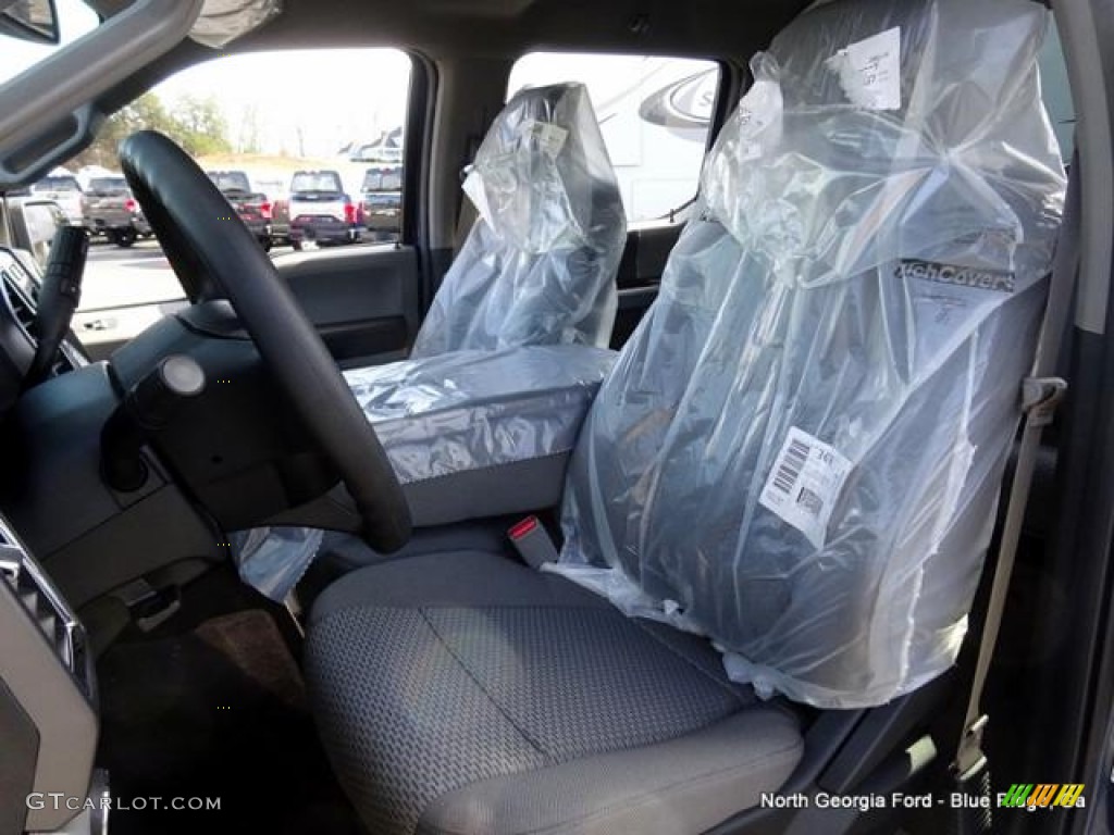 2016 F150 XLT SuperCrew 4x4 - Blue Jeans / Medium Earth Gray photo #11