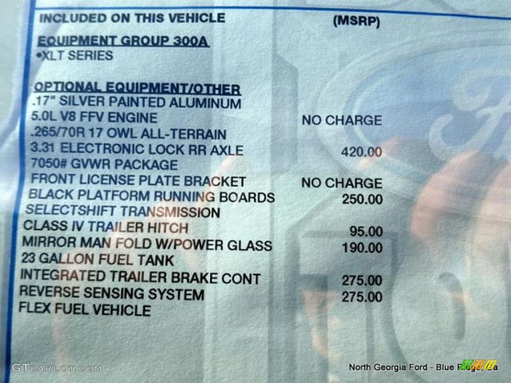 2016 F150 XLT SuperCrew 4x4 - Blue Jeans / Medium Earth Gray photo #26