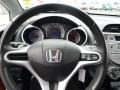 2010 Honda Fit Sport Black Interior Steering Wheel Photo