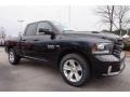 2016 Brilliant Black Crystal Pearl Ram 1500 Sport Quad Cab  photo #4