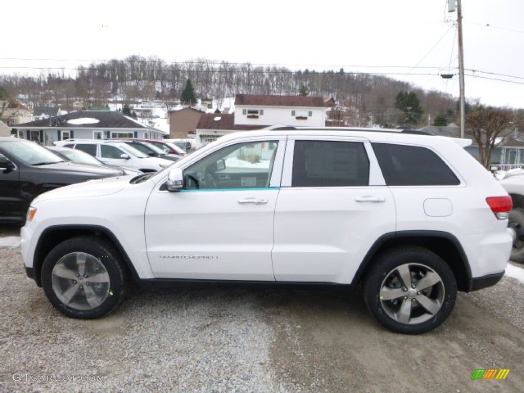 Bright White 2016 Jeep Grand Cherokee Limited 4x4 Exterior Photo #110452423
