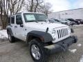 2016 Bright White Jeep Wrangler Unlimited Sport 4x4  photo #10