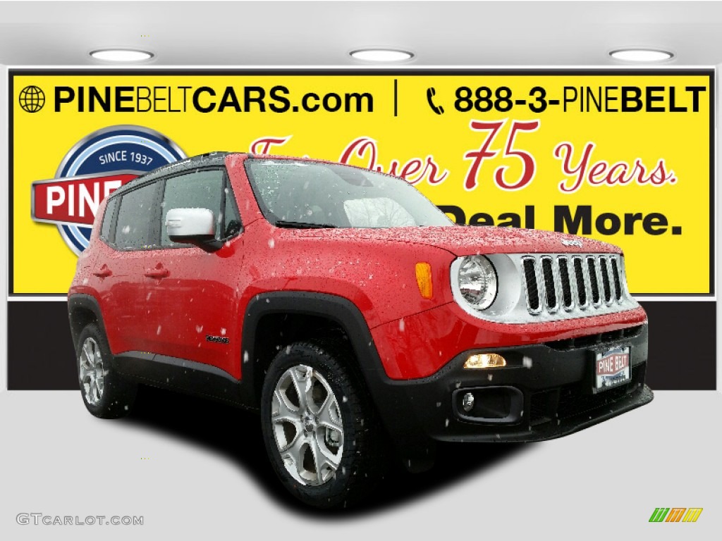 Colorado Red Jeep Renegade