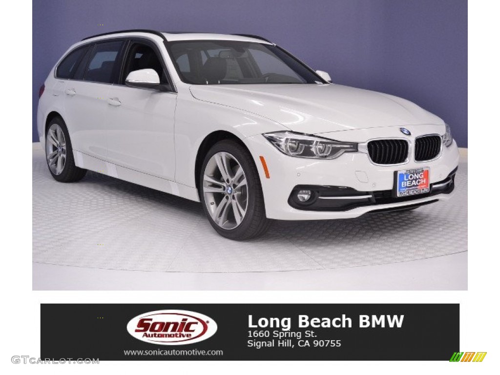 Alpine White BMW 3 Series