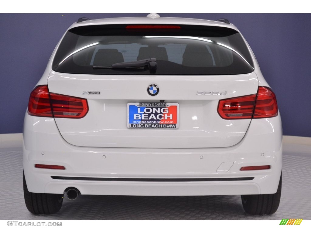 2016 3 Series 328d xDrive Sports Wagon - Alpine White / Black photo #5