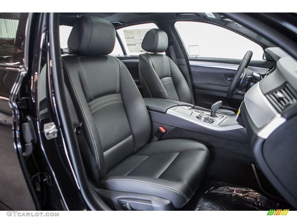 2016 5 Series 528i Sedan - Jet Black / Black photo #2