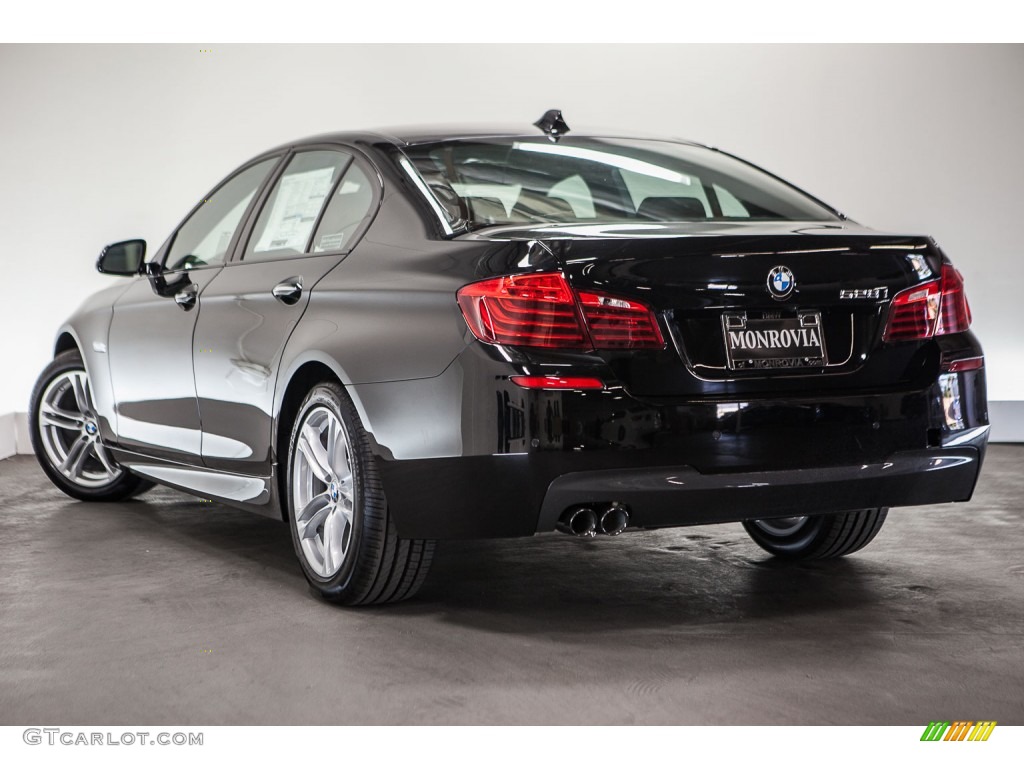 2016 5 Series 528i Sedan - Jet Black / Black photo #3