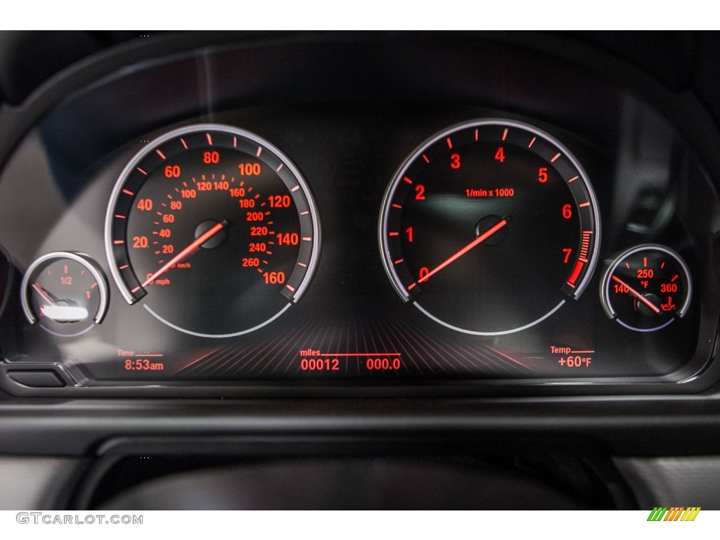 2016 5 Series 528i Sedan - Jet Black / Black photo #8