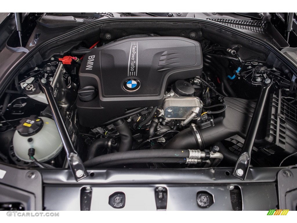 2016 5 Series 528i Sedan - Jet Black / Black photo #9
