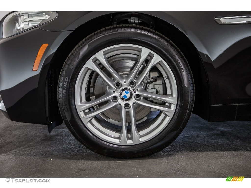 2016 5 Series 528i Sedan - Jet Black / Black photo #10