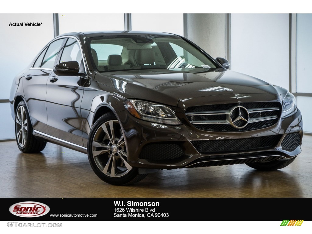 2016 C 300 Sedan - Dakota Brown Metallic / Silk Beige/Black photo #1