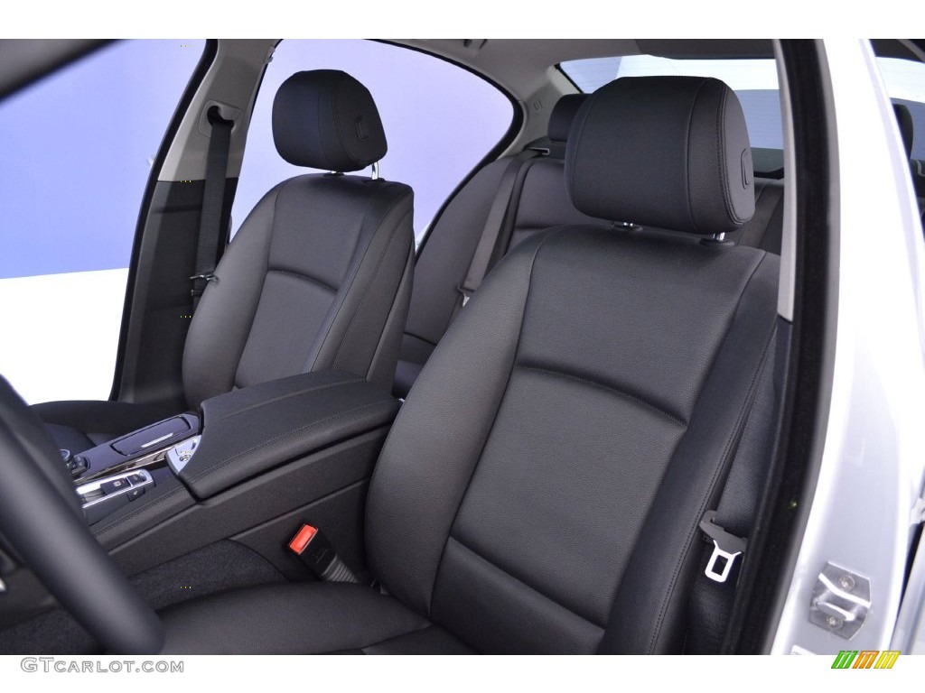 2016 5 Series 528i Sedan - Glacier Silver Metallic / Black photo #8