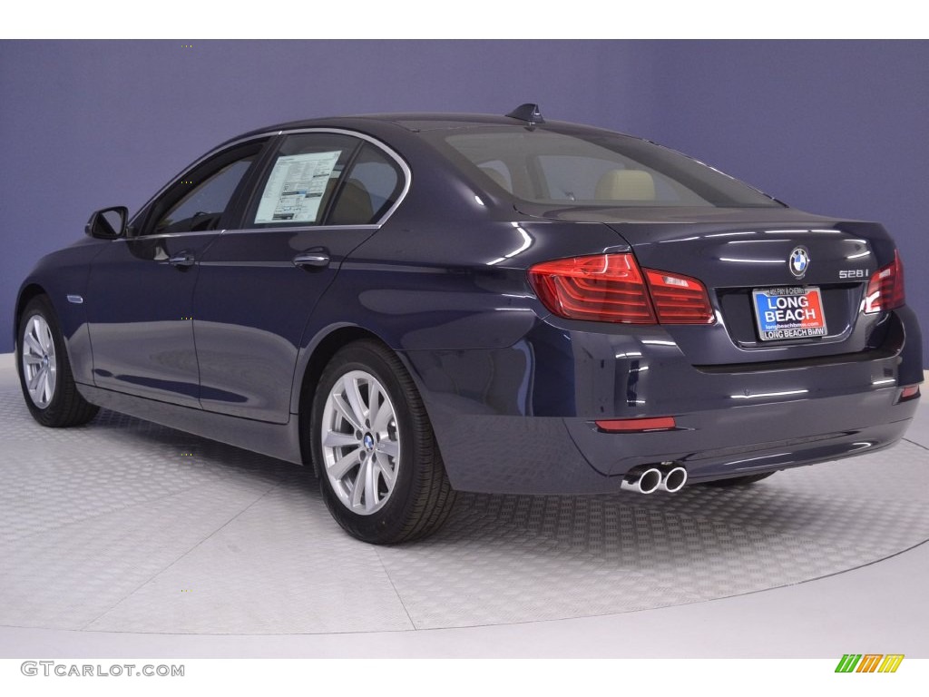 2016 5 Series 528i Sedan - Imperial Blue Metallic / Venetian Beige/Black photo #4