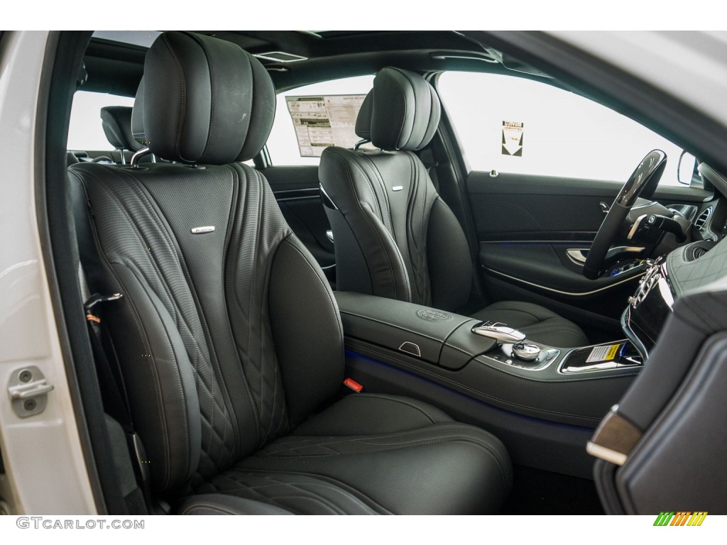 2016 Mercedes-Benz S 63 AMG 4Matic Sedan Front Seat Photo #110458120