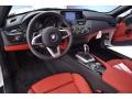 Coral Red Prime Interior Photo for 2016 BMW Z4 #110458648