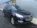 Dark Blue Metallic 2011 Chevrolet Traverse LTZ AWD