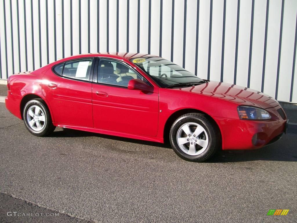 2008 Grand Prix Sedan - Crimson Red / Cashmere/Ebony photo #1