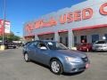 2010 Medium Silver Blue Hyundai Sonata GLS  photo #2