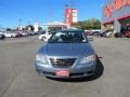 2010 Medium Silver Blue Hyundai Sonata GLS  photo #3