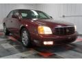 2002 Crimson Pearl Cadillac DeVille DTS  photo #5